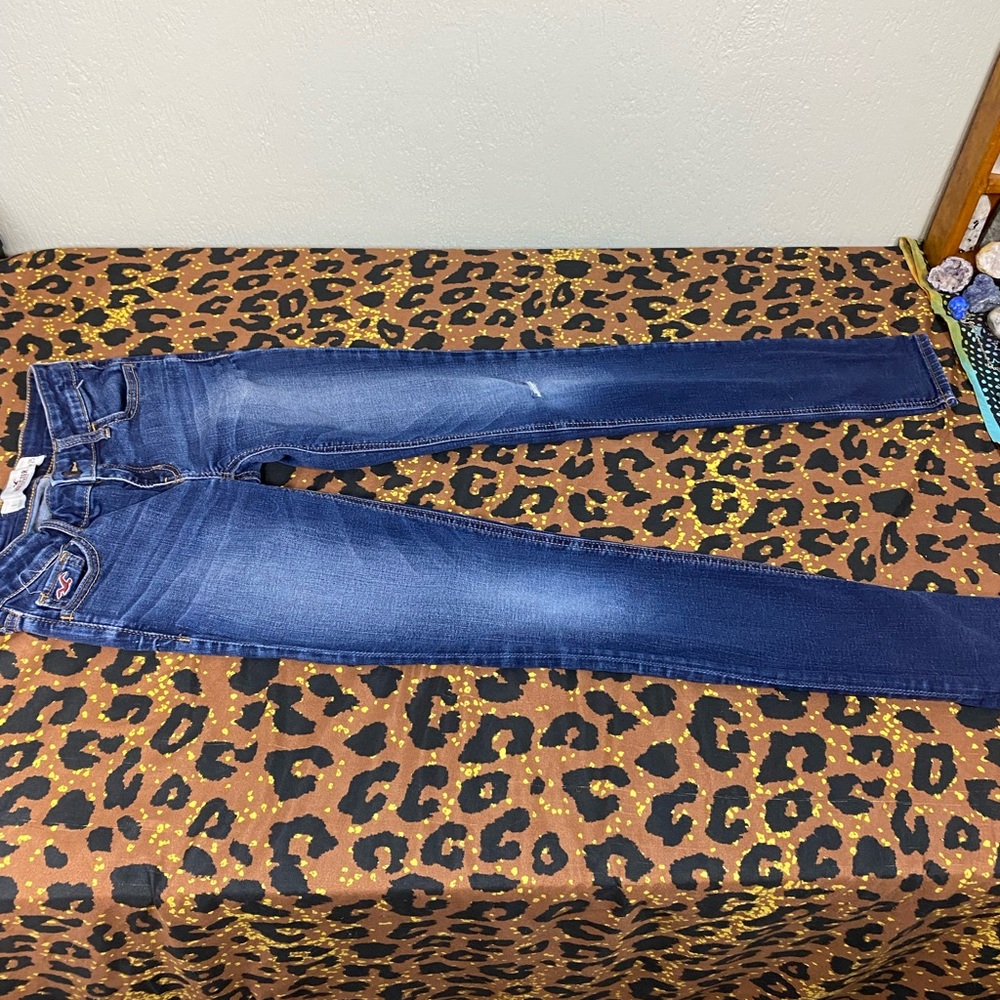 Y2K Hollister Dark Blue Skinny Jeans